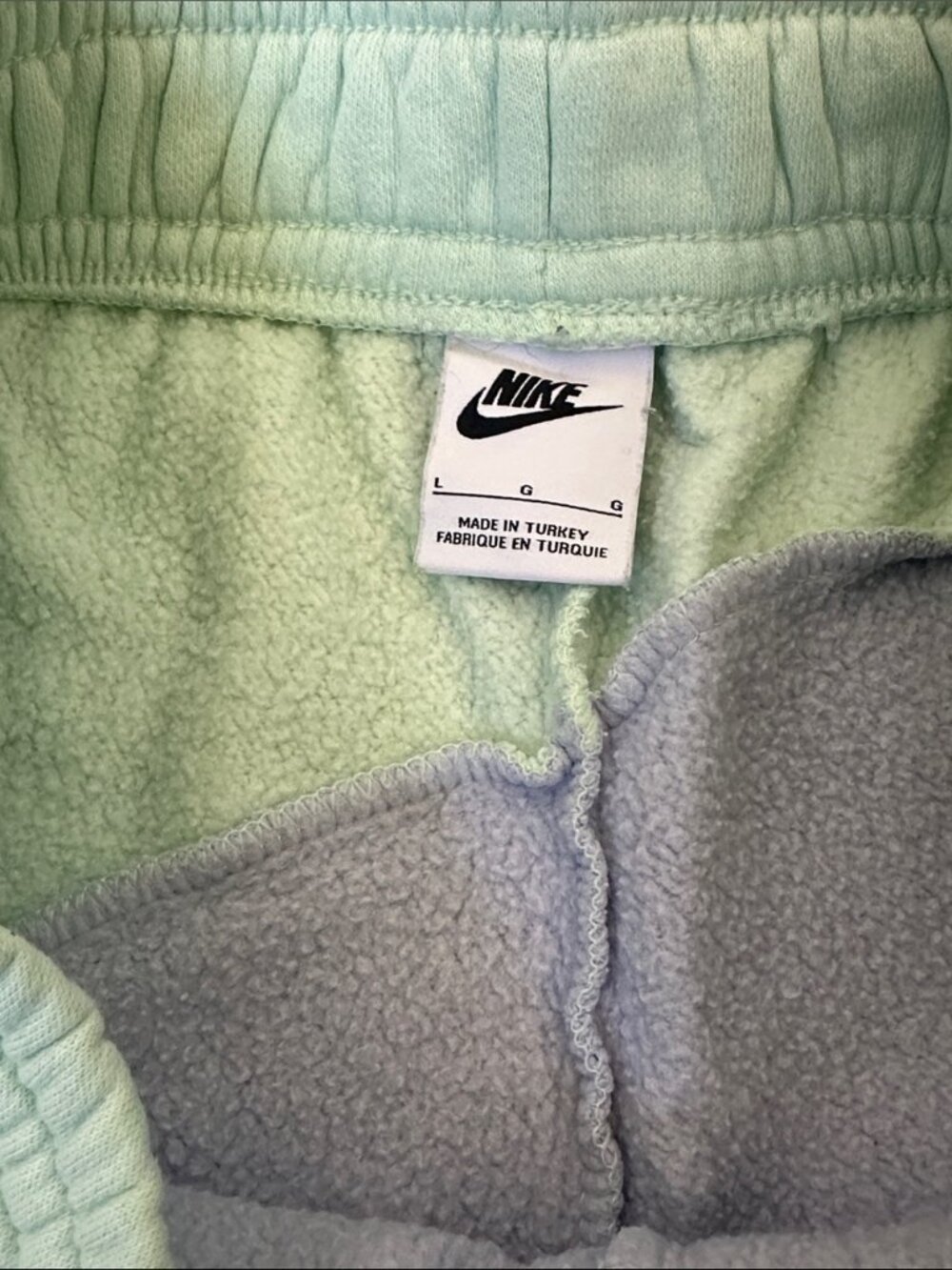 Nike Color Clash Euphoria high rise color block contrast relaxed fit sweat short - Picture 6 of 13